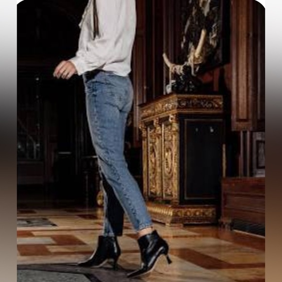 NWOT Rachel Zoe Kitten heel booties 8 - Picture 2 of 6